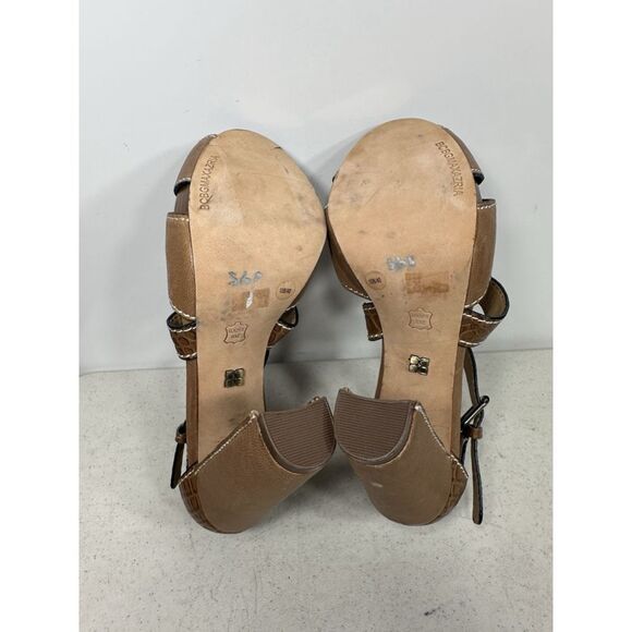 BCBGMAXAZARIA Sandals MA-PAYTON1, Bruana Brown, Size 10 - Picture 7 of 7